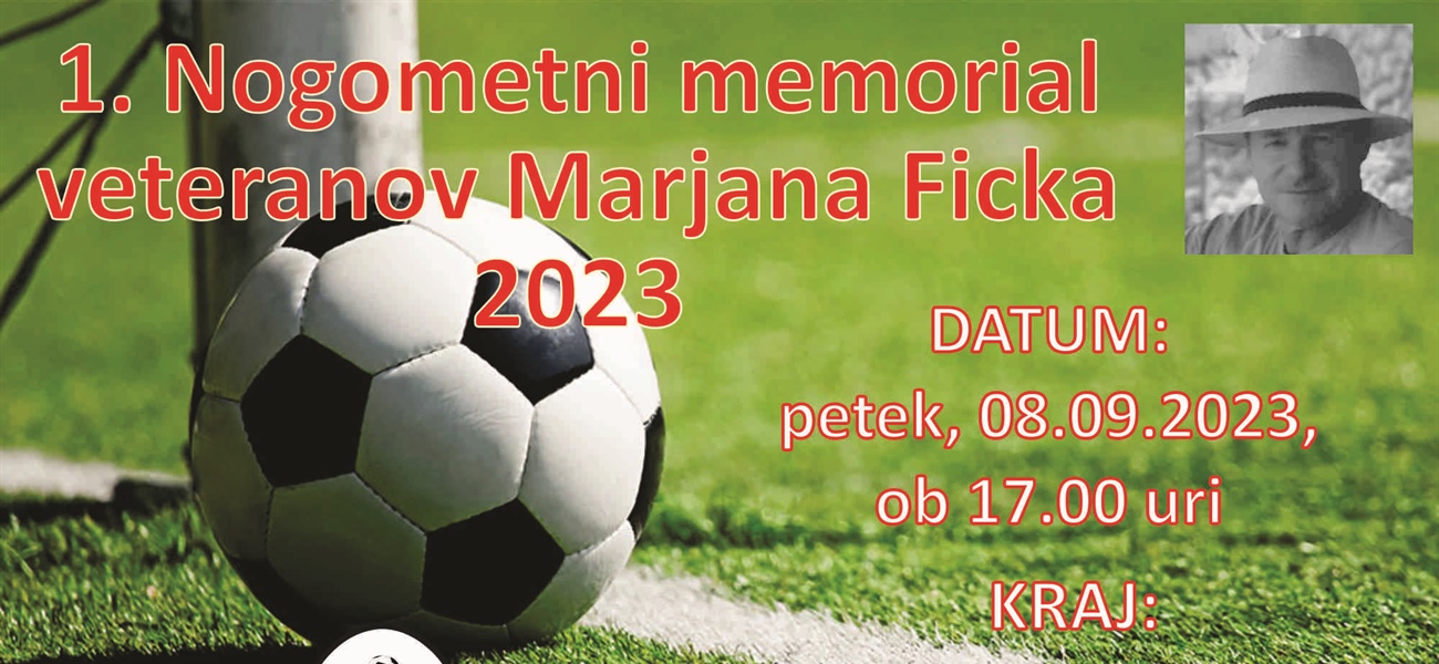 1.nogometni memorial veteranov Marjana Ficka