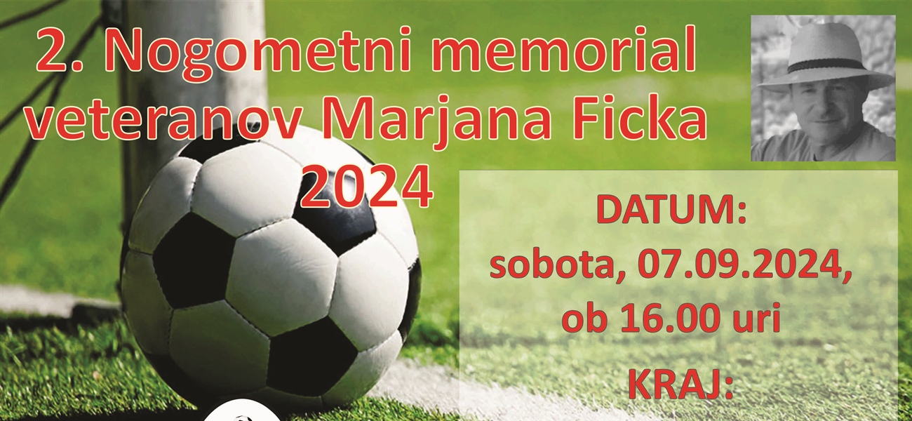 2.nogometni memorial veteranov Marjana Ficka