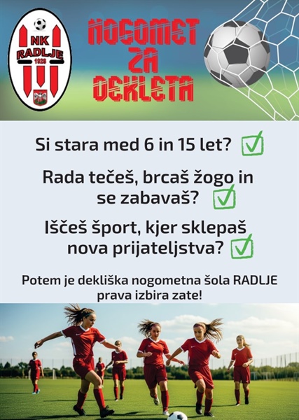 Dekliška nogometna šola NK Radlje ob Dravi